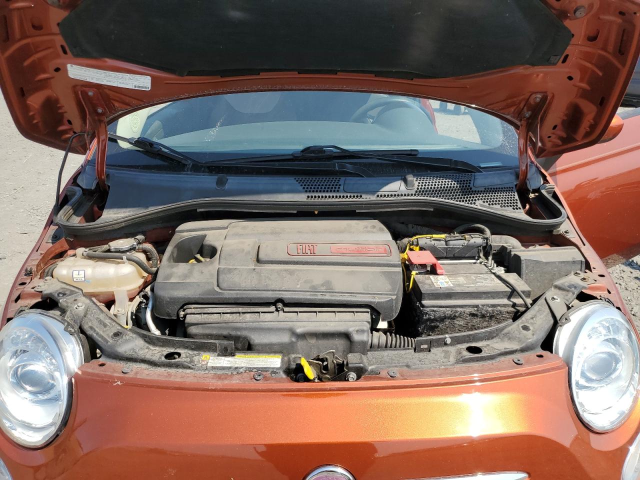 2012 Fiat 500 Pop VIN: 3C3CFFAR8CT380535 Lot: 65051384