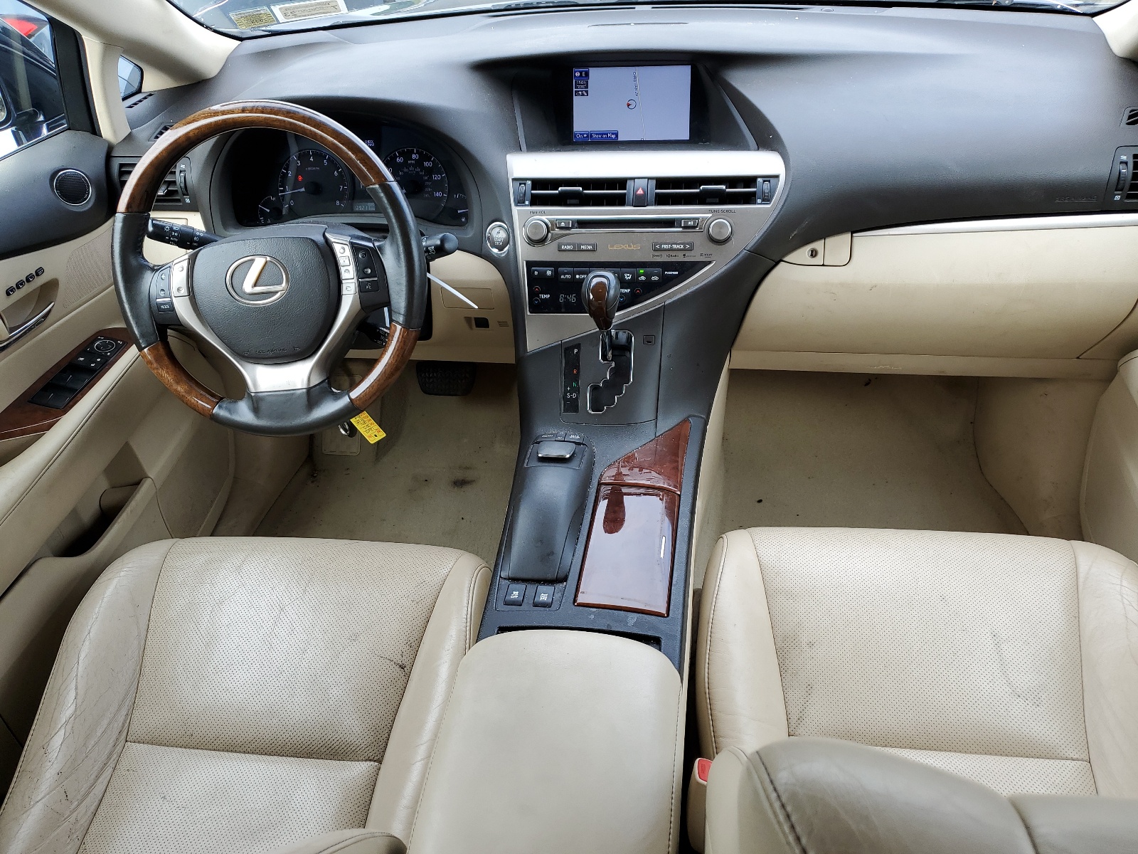 2T2BK1BA4DC182503 2013 Lexus Rx 350 Base