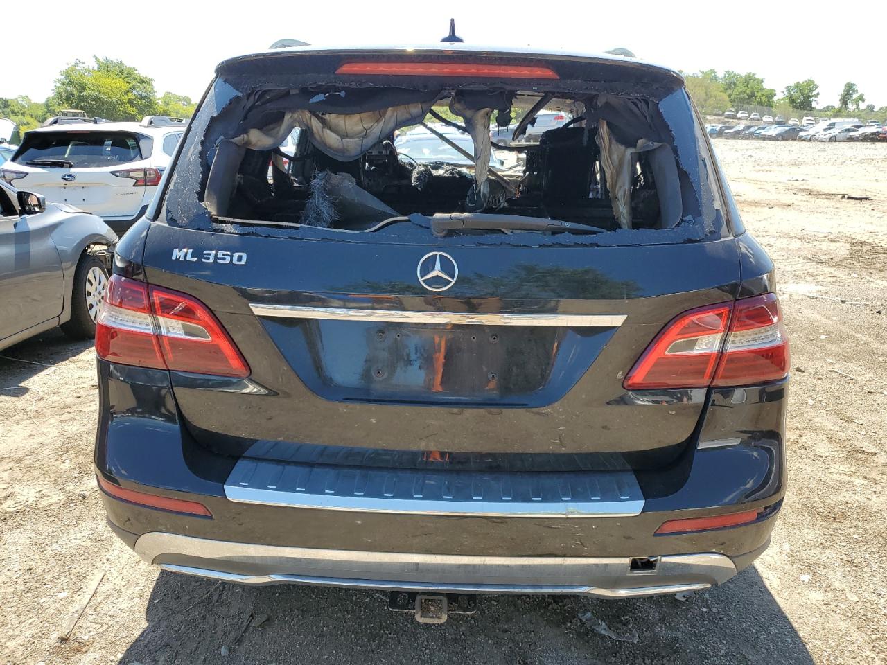 2014 Mercedes-Benz Ml 350 VIN: 4JGDA5JB2EA290640 Lot: 61066824