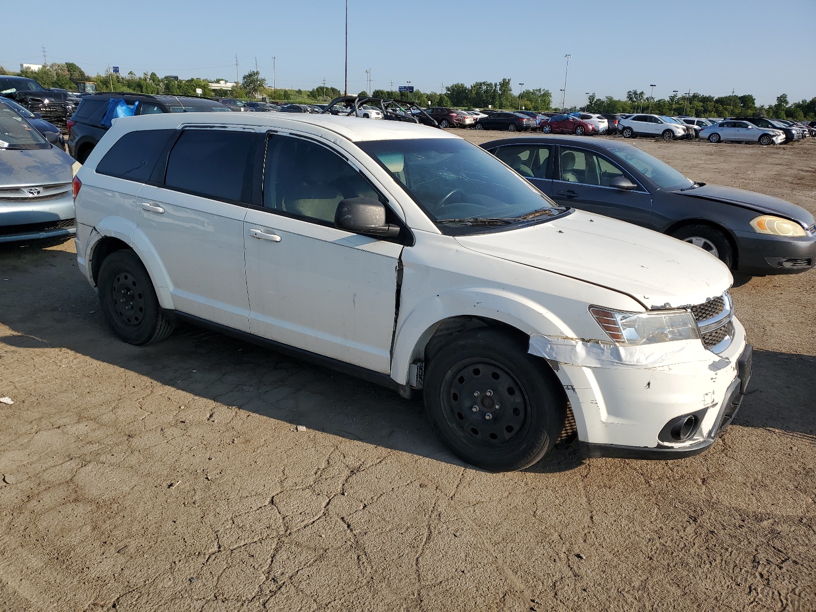 2014 Dodge Journey Se vin: 3C4PDCAB1ET117469