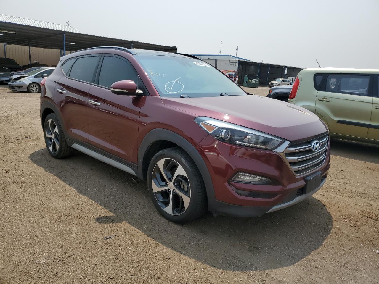 2017 Hyundai Tucson Limited VIN: KM8J3CA26HU475164 Lot: 64267204