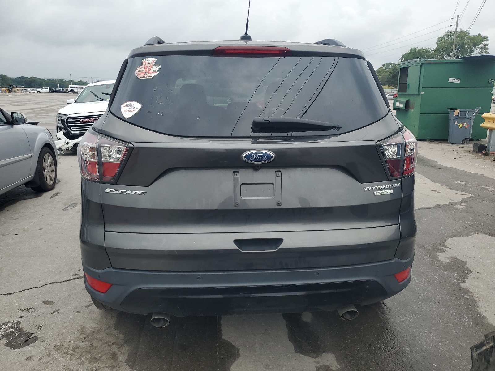 2017 Ford Escape Titanium vin: 1FMCU0J99HUA09939