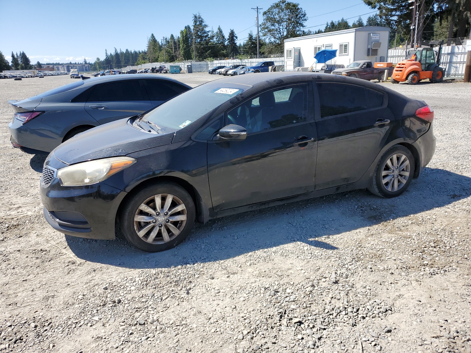 2014 Kia Forte Lx vin: KNAFX4A67E5142367