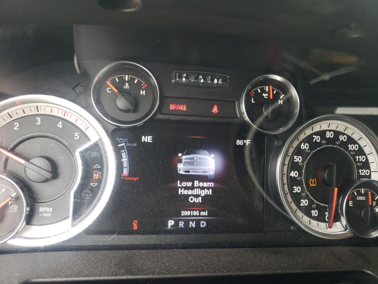 2013 Ram 2500 Slt VIN: 3C6UR5JL2DG552508 Lot: 63677974