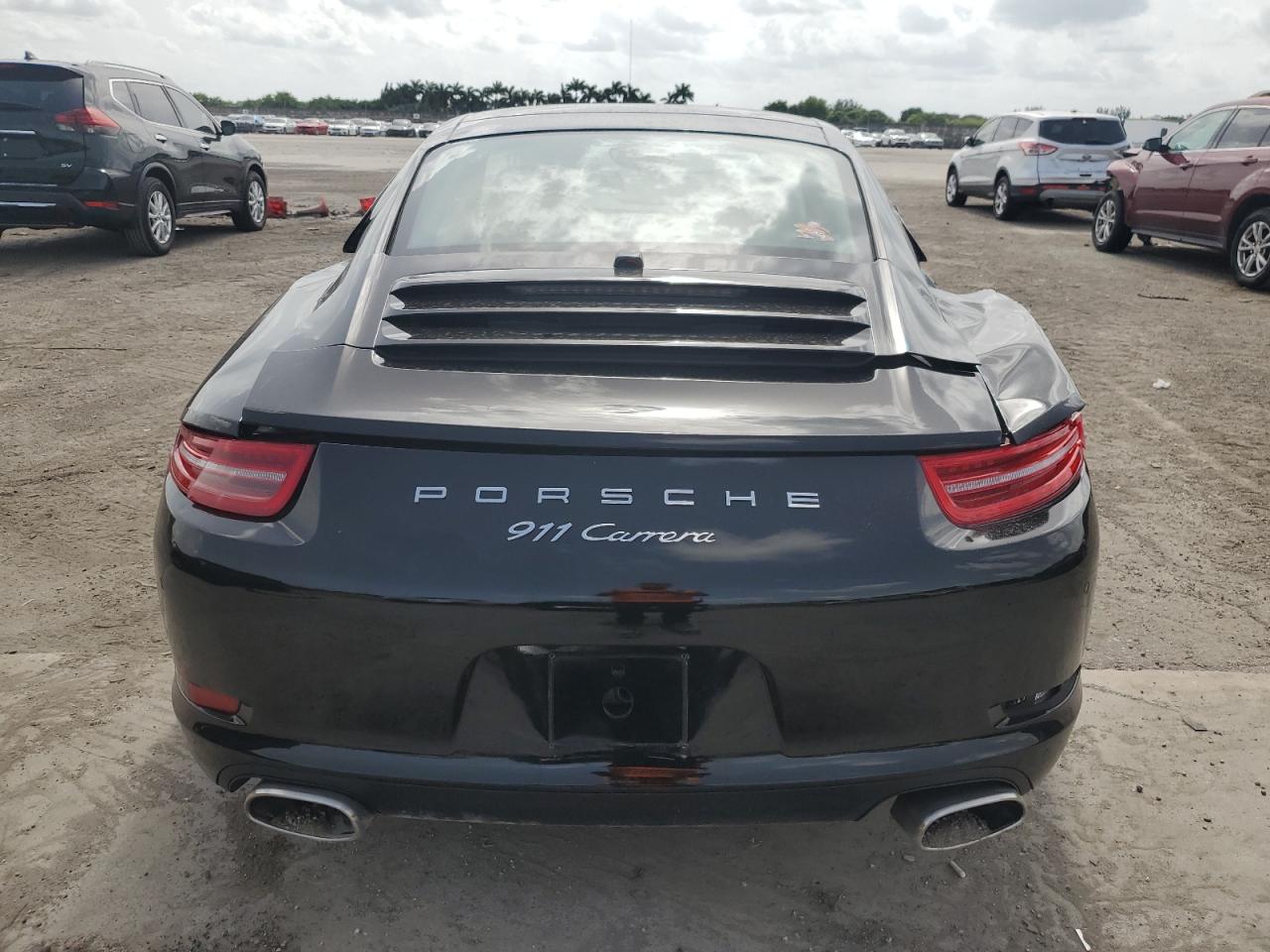 2013 Porsche 911 Carrera VIN: WP0AA2A91DS106896 Lot: 61934304