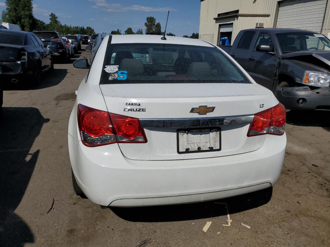 2011 Chevrolet Cruze Lt VIN: 1G1PE5S97B7295187 Lot: 63562394