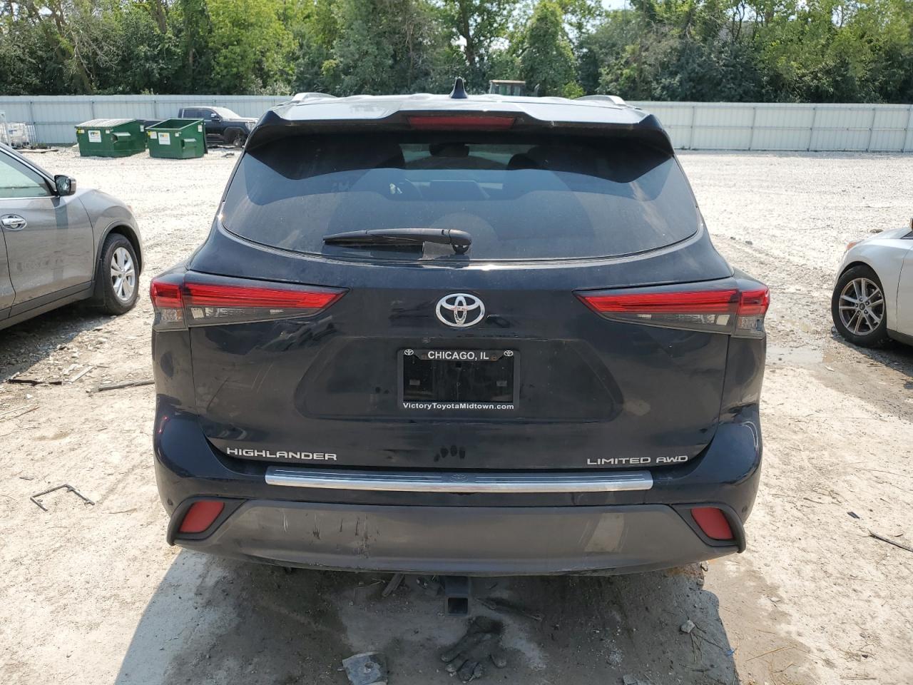 2021 Toyota Highlander Limited VIN: 5TDDZRBH4MS100720 Lot: 62628574