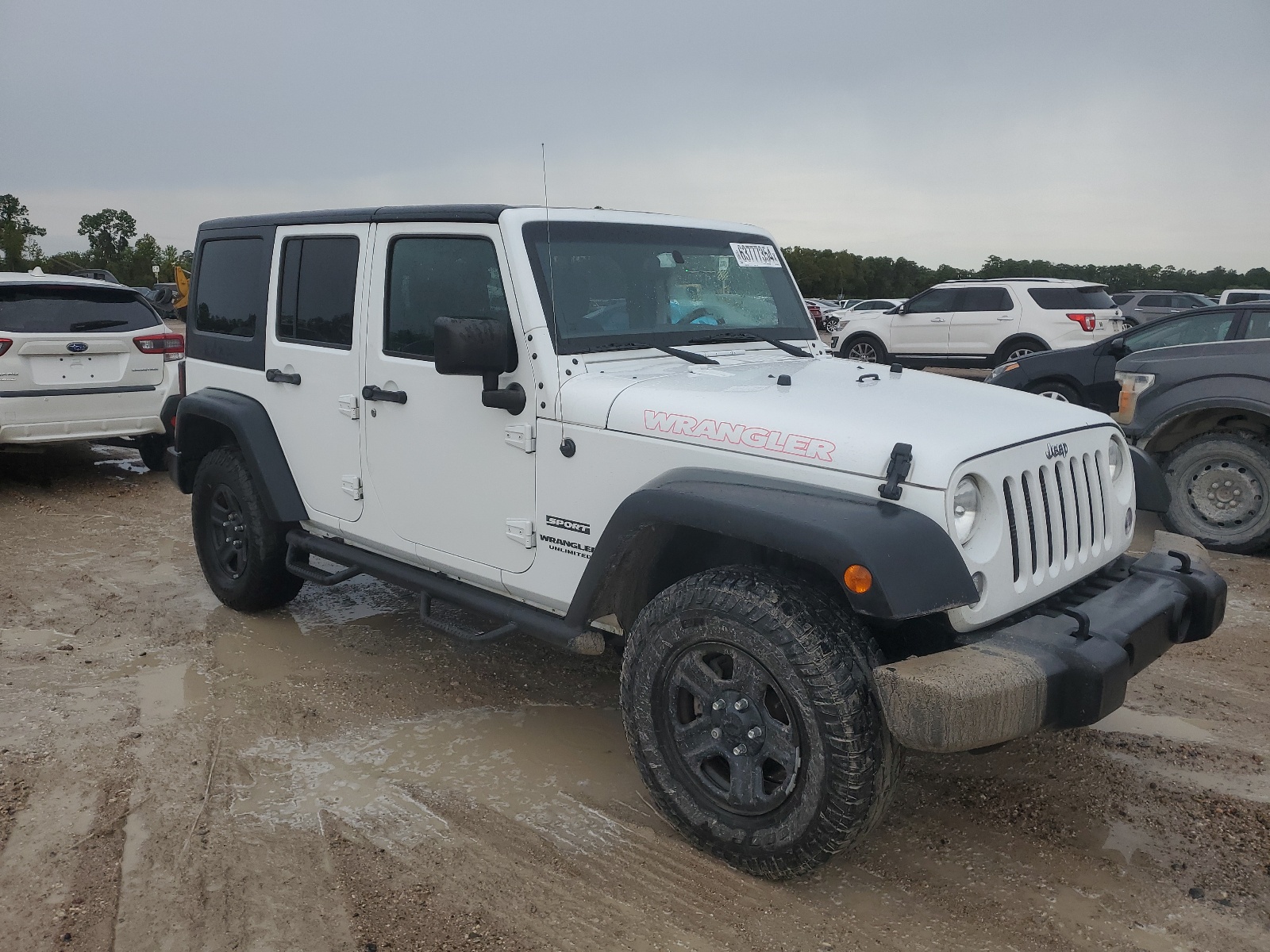 2017 Jeep Wrangler Unlimited Sport vin: 1C4BJWDG1HL608734