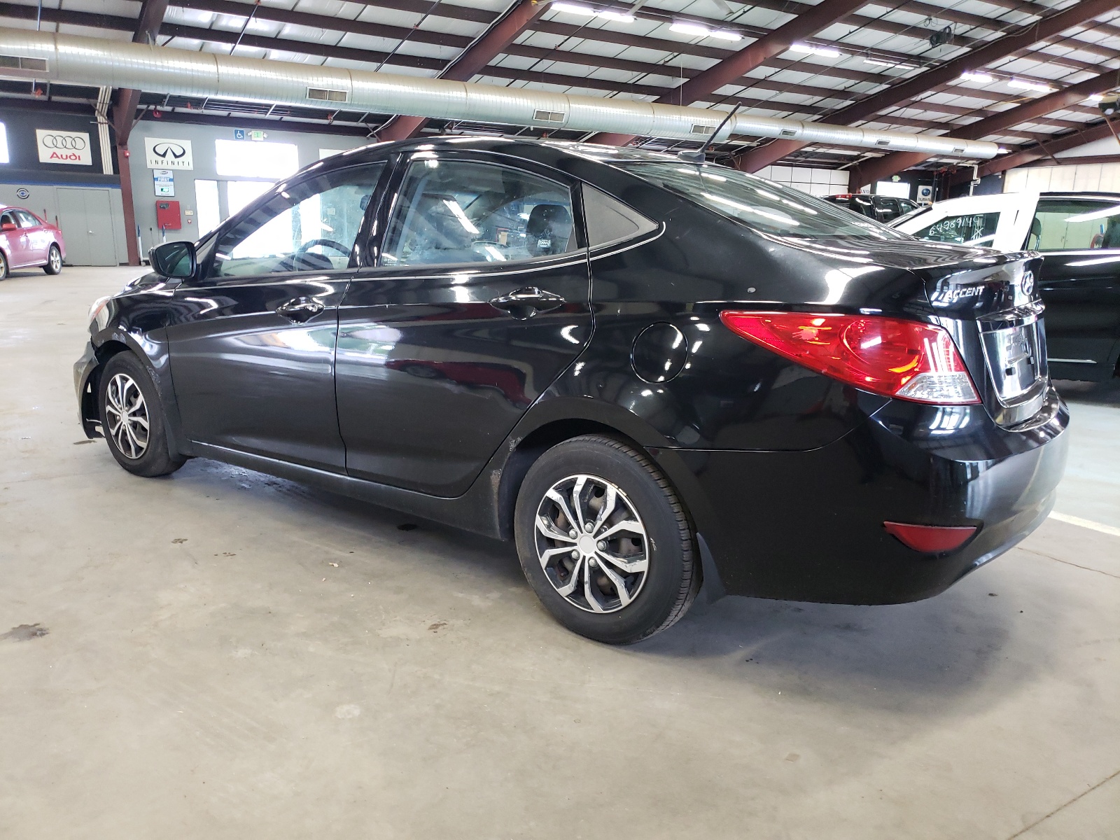 2013 Hyundai Accent Gls vin: KMHCT4AE1DU310383