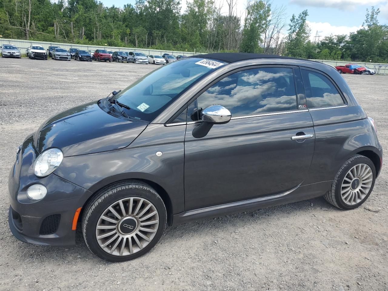 2018 Fiat 500 Lounge VIN: 3C3CFFEH7JT377592 Lot: 63964644