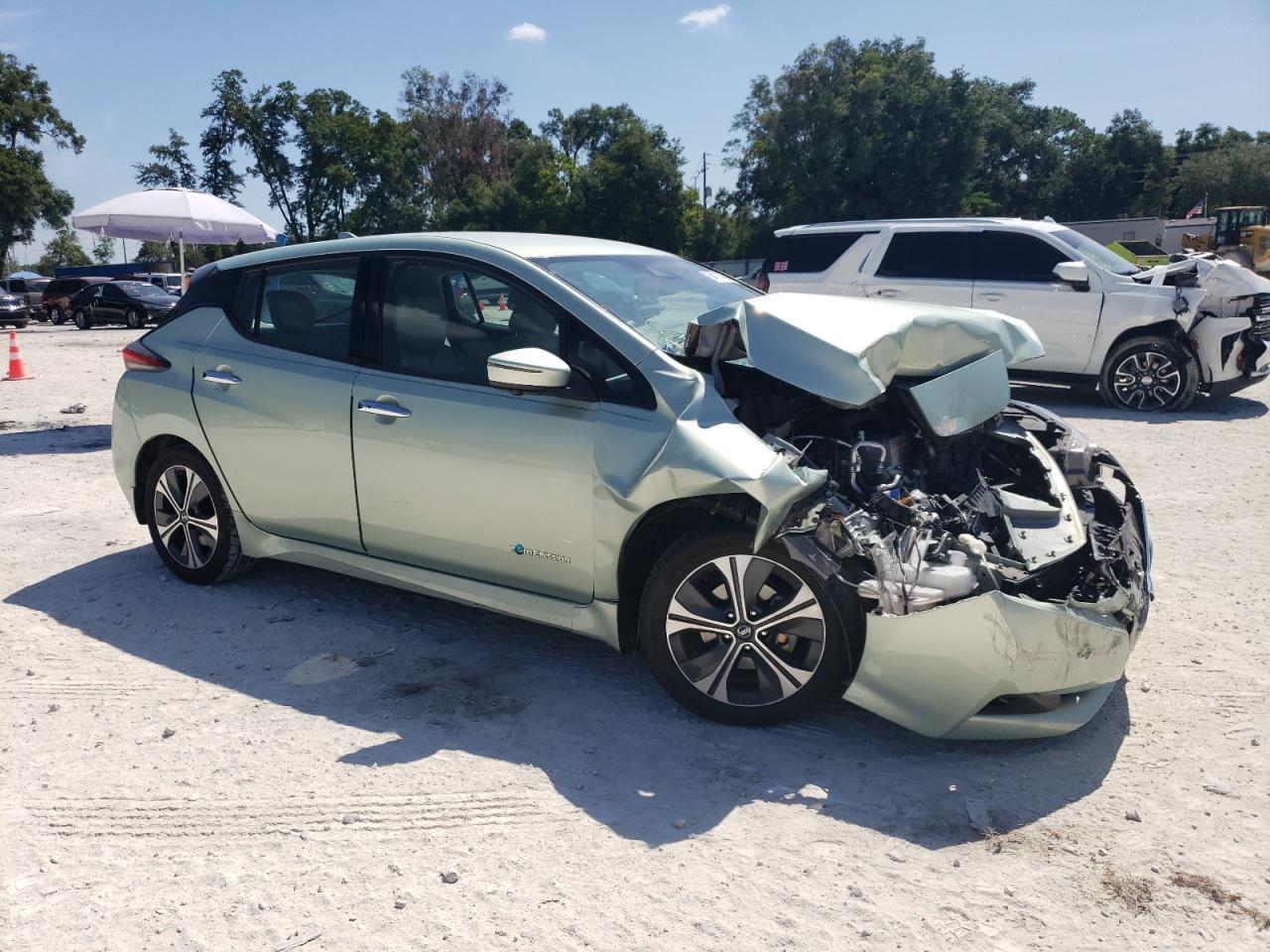 2019 Nissan Leaf S VIN: 1N4AZ1CP4KC302309 Lot: 64117454