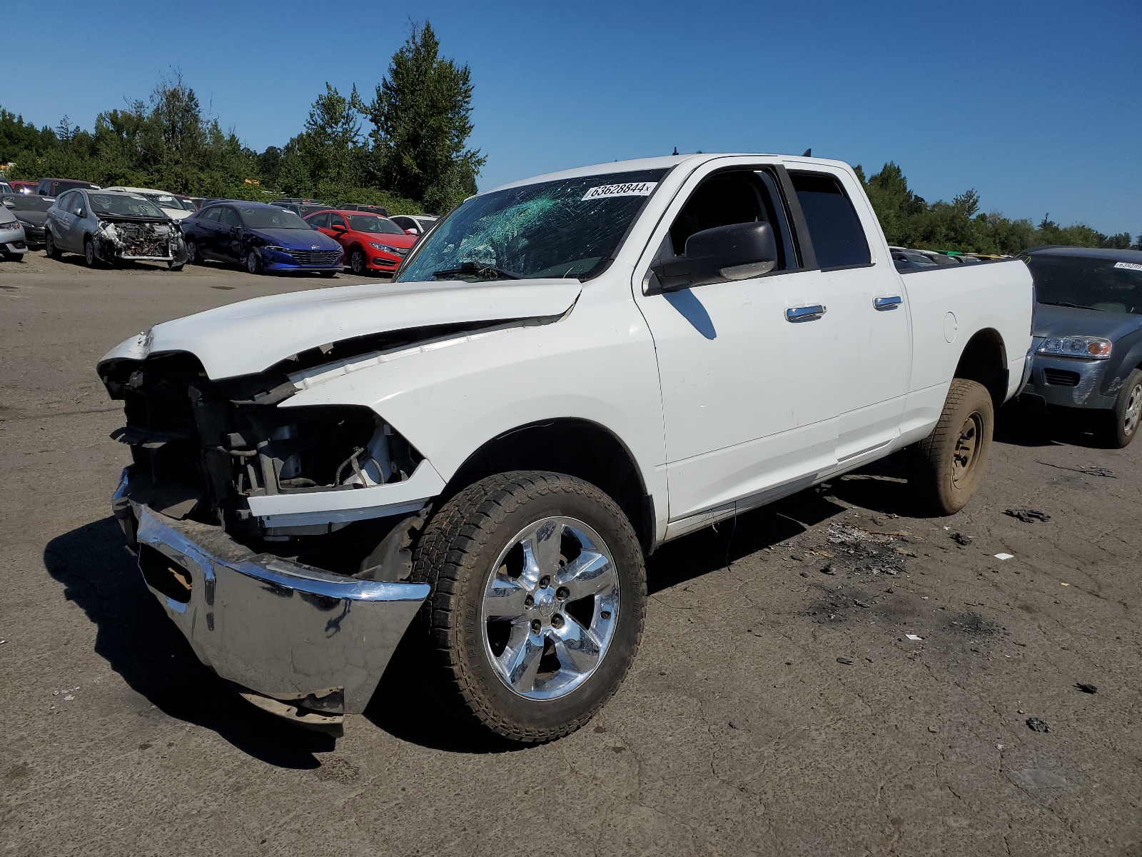 2014 Ram 1500 Slt vin: 1C6RR7GG2ES188497