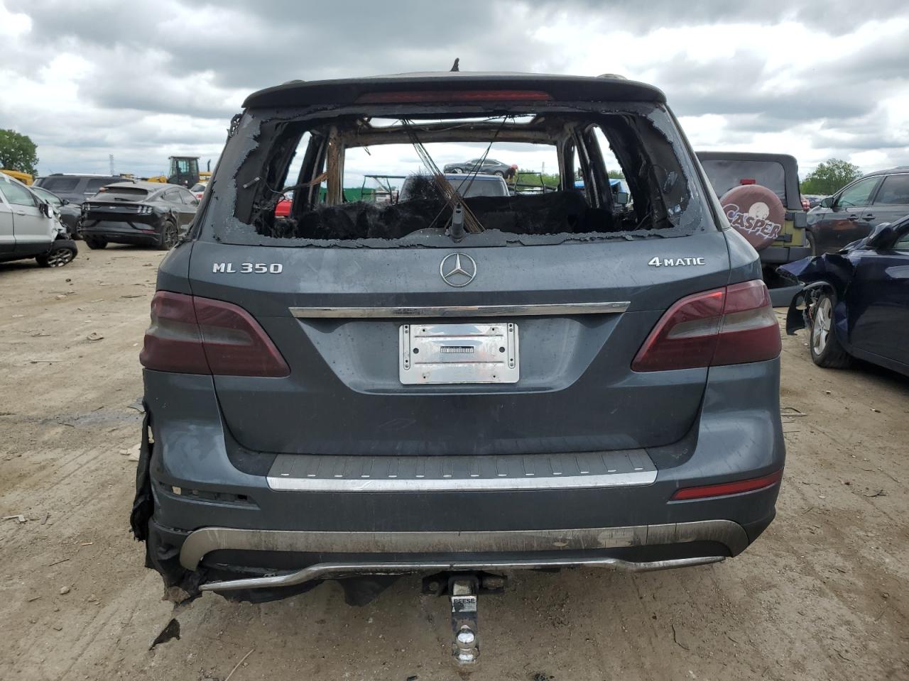 2015 Mercedes-Benz Ml 350 4Matic VIN: 4JGDA5HB5FA515883 Lot: 61663484