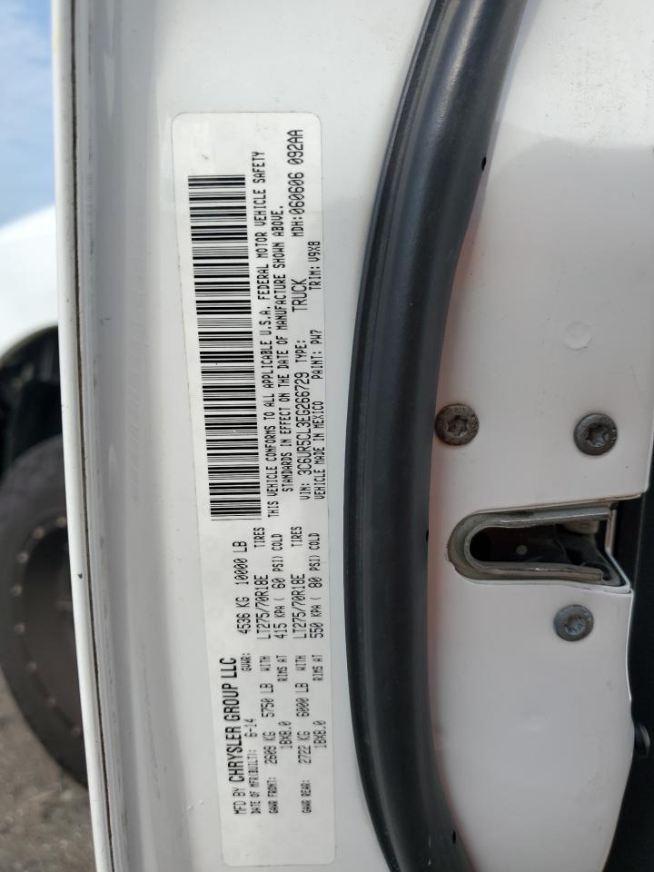 2014 Ram 2500 St VIN: 3C6UR5CL3EG266729 Lot: 63258604