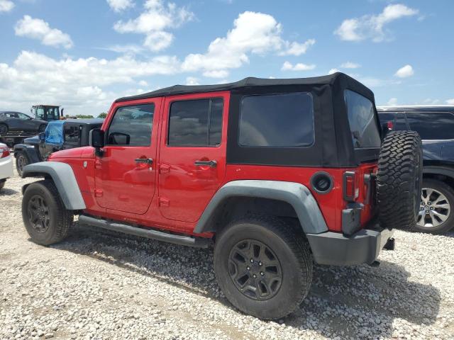  JEEP WRANGLER 2016 Червоний