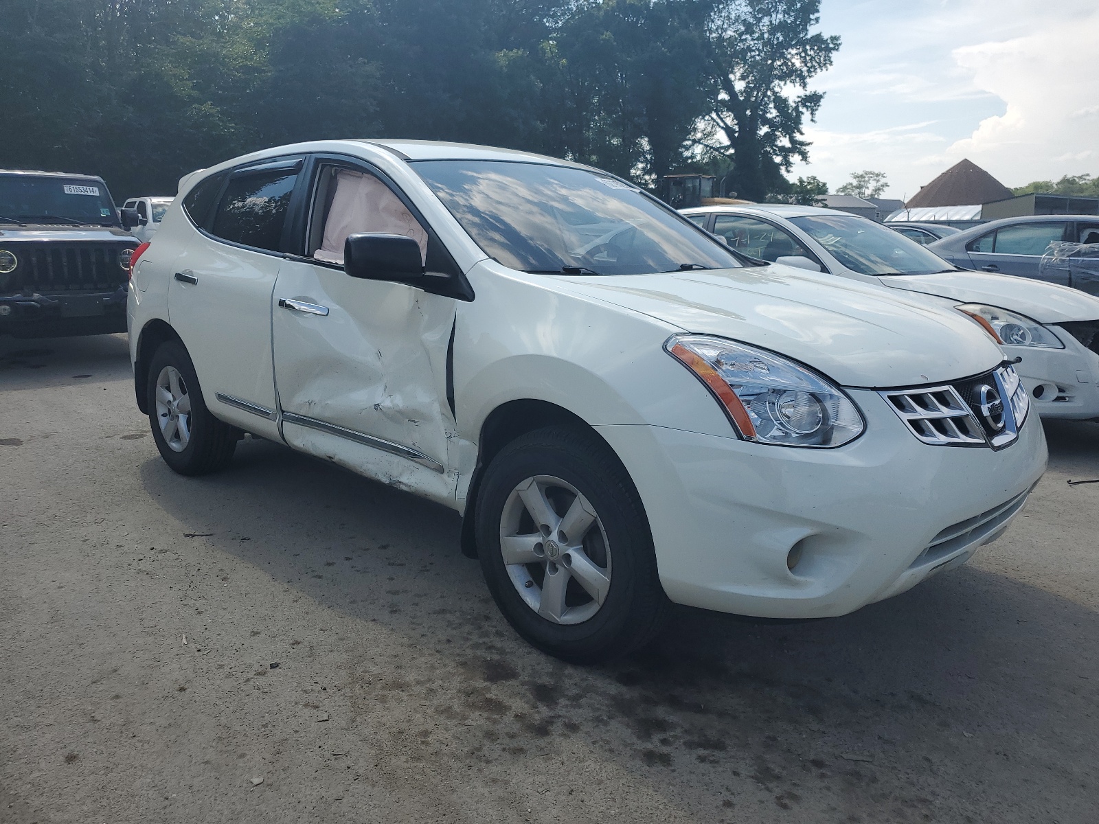 2012 Nissan Rogue S vin: JN8AS5MV4CW357172