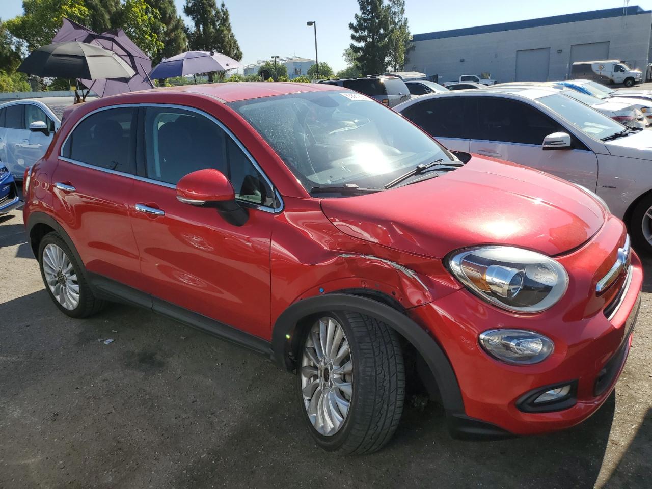 2016 Fiat 500X Lounge VIN: ZFBCFXDT3GP392954 Lot: 63681634