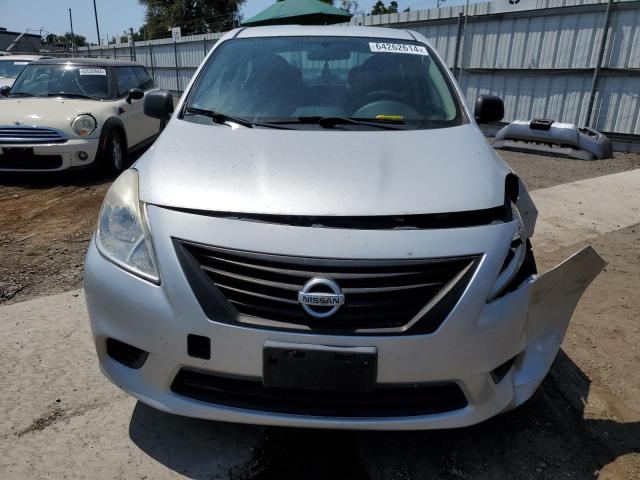  NISSAN VERSA 2012 Сріблястий