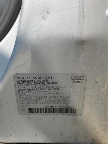 Паркетники AUDI Q5 2012 Сріблястий