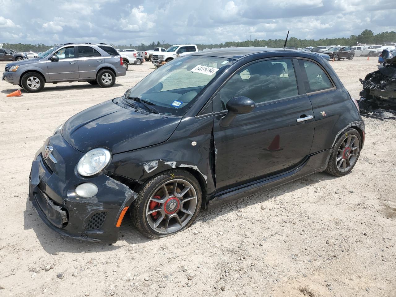 2013 Fiat 500 Abarth VIN: 3C3CFFFH9DT607202 Lot: 64229794