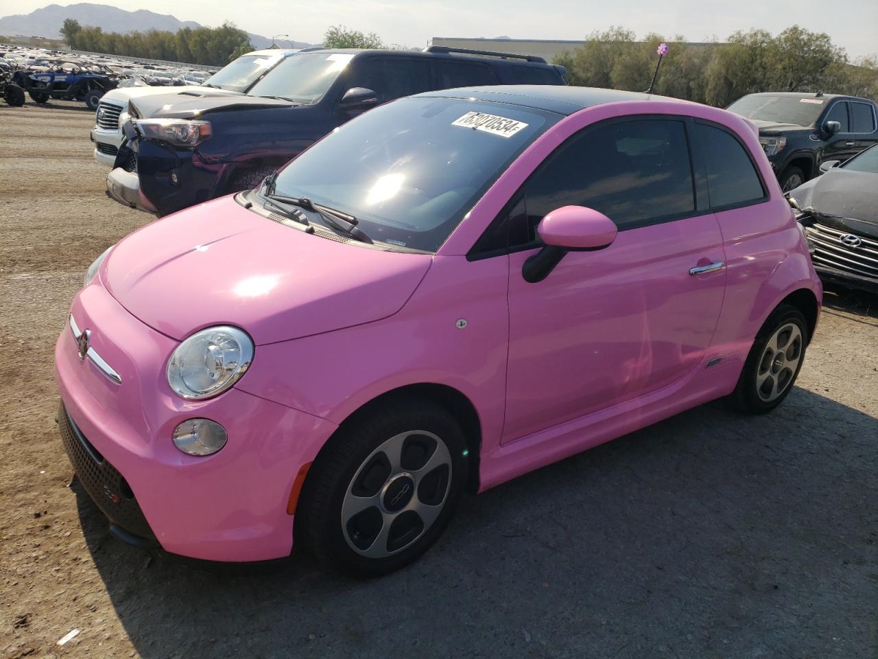 2016 Fiat 500 Electric VIN: 3C3CFFGE1GT214125 Lot: 63070534