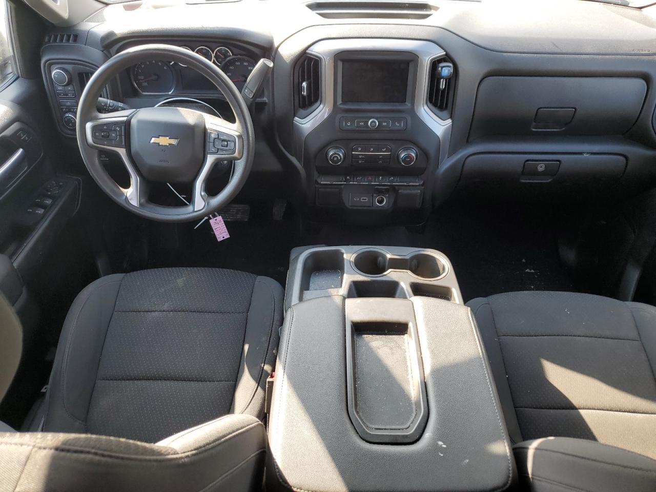 2021 Chevrolet Silverado K1500 Custom VIN: 1GCRYBEK6MZ310743 Lot: 62625884