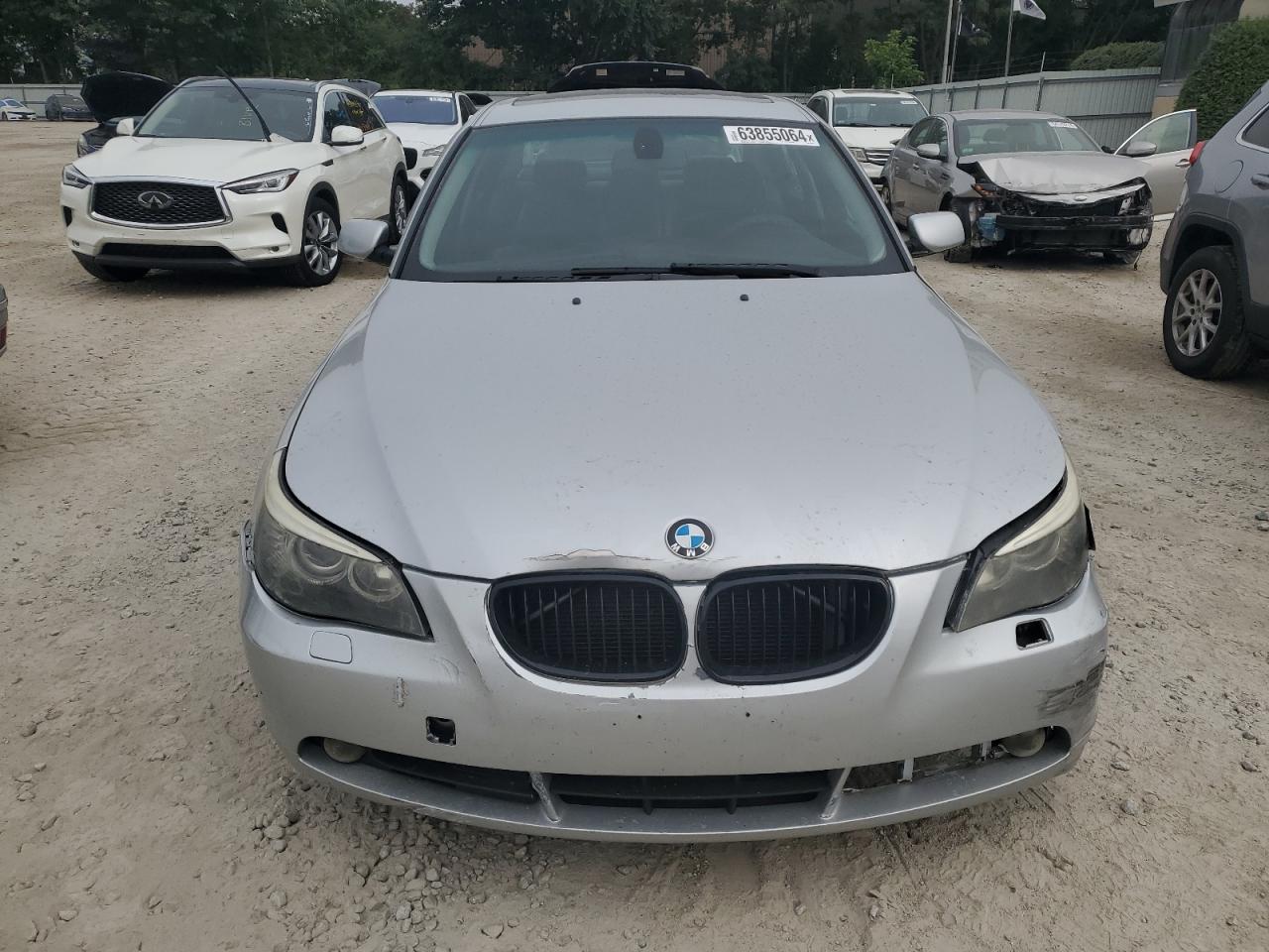 2005 BMW 525 I VIN: WBANA53525B861535 Lot: 81268974