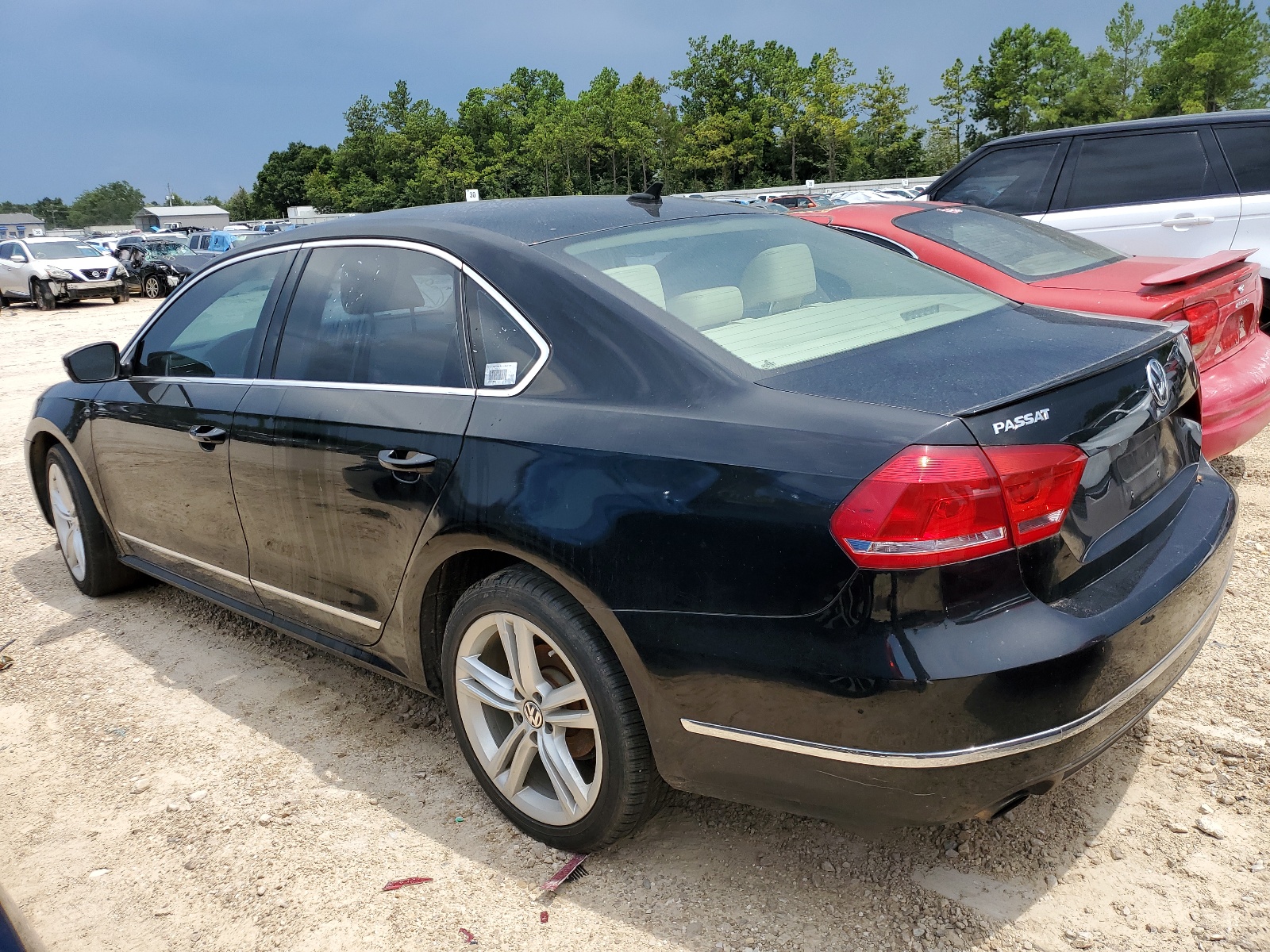 2014 Volkswagen Passat Sel vin: 1VWCM7A39EC072997