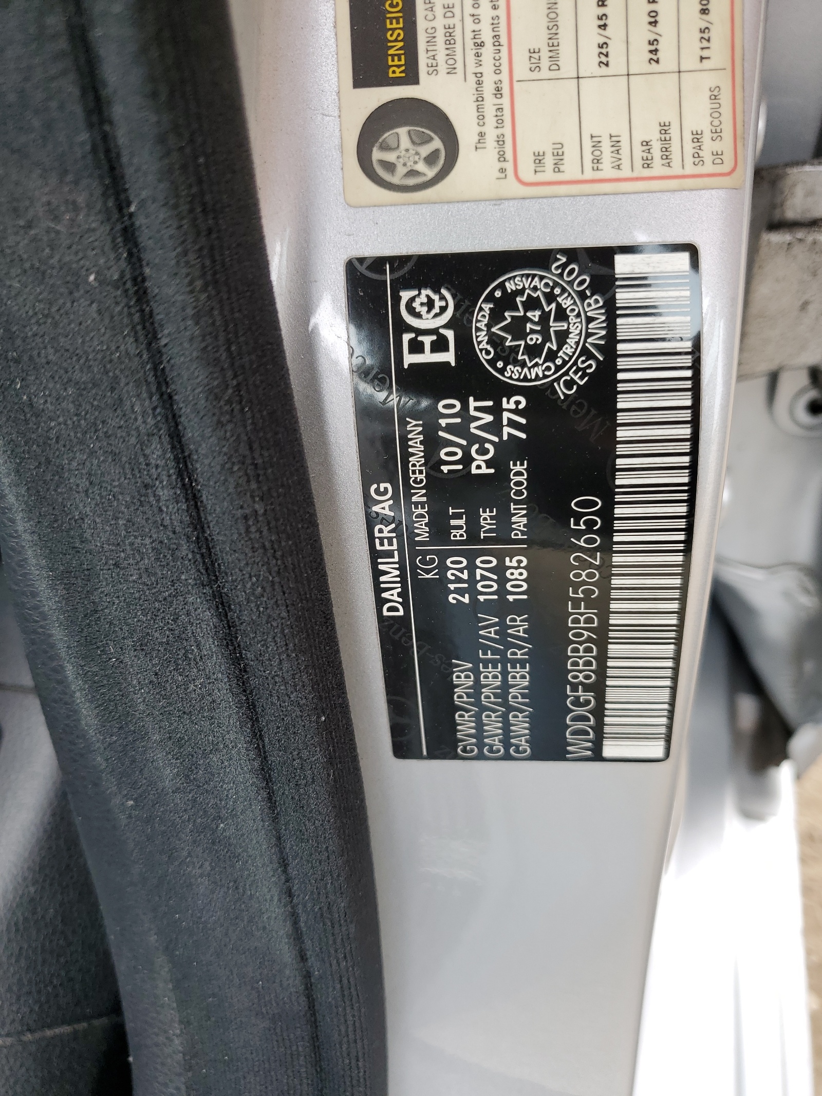 WDDGF8BB9BF582650 2011 Mercedes-Benz C 300 4Matic