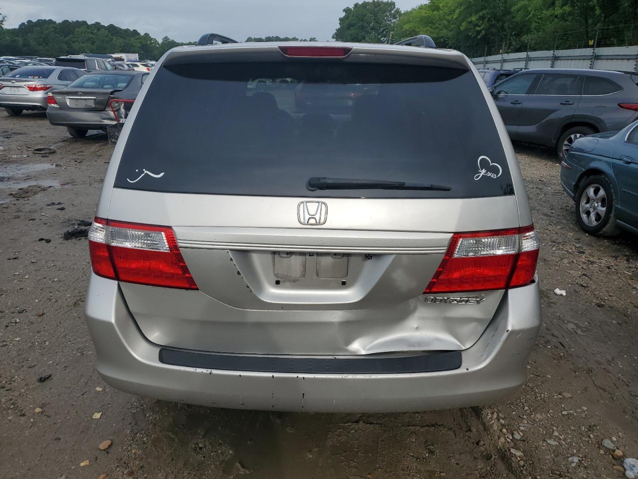 2005 Honda Odyssey Exl VIN: 5FNRL38625B420845 Lot: 61505134