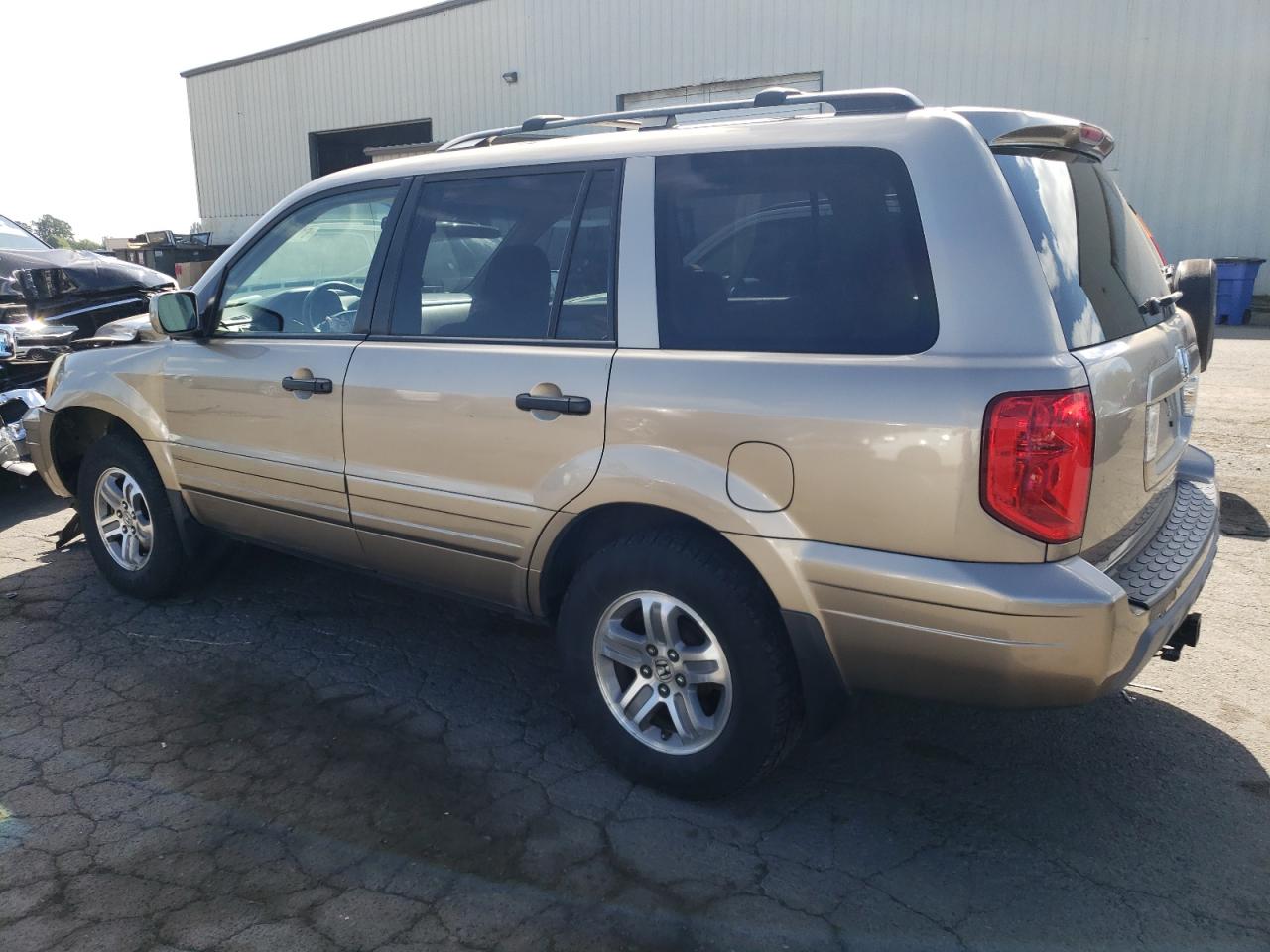 2005 Honda Pilot Ex VIN: 2HKYF18485H503686 Lot: 61154184