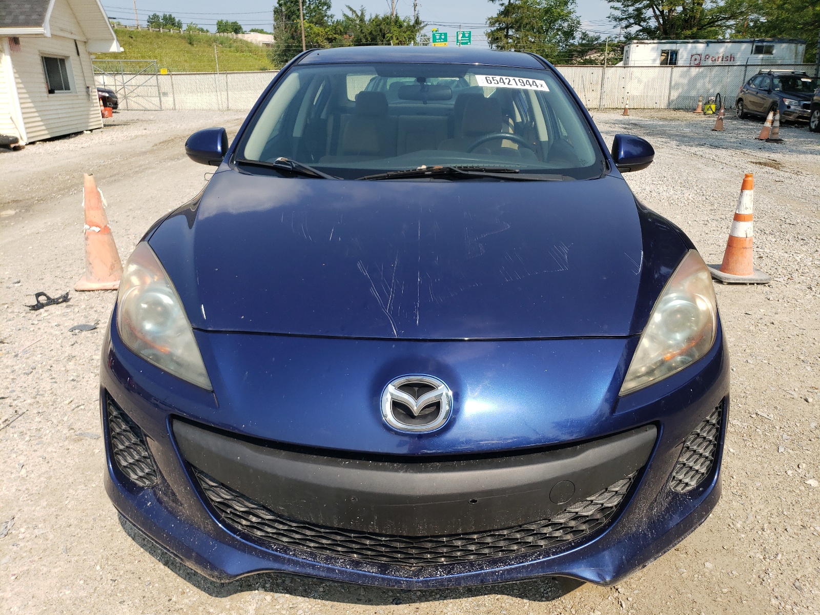 2012 Mazda 3 I vin: JM1BL1V8XC1690486