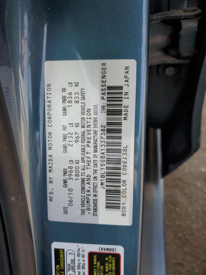 2010 Mazda 3 I VIN: JM1BL1SG8A1337382 Lot: 64888274