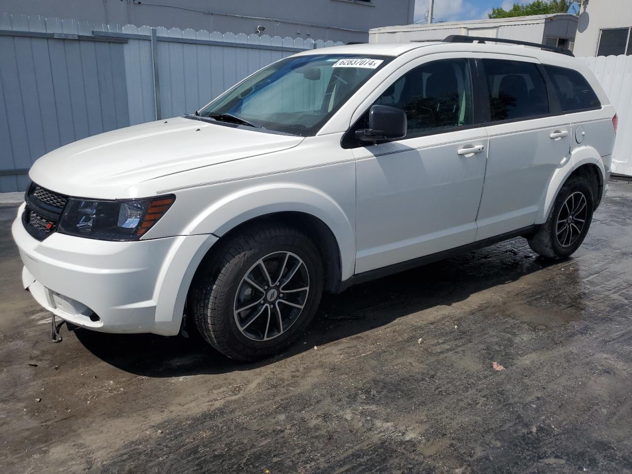 2018 Dodge Journey Se VIN: 3C4PDCAB9JT445247 Lot: 62837074