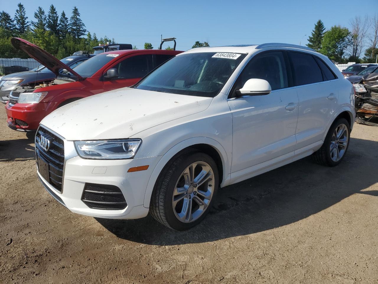 2017 Audi Q3 Premium Plus VIN: WA1JCCFS8HR007012 Lot: 63843804