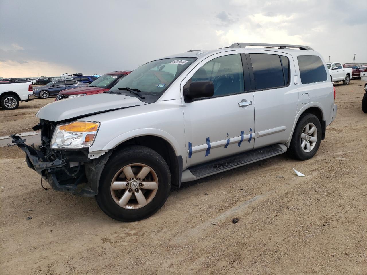 2013 Nissan Armada Sv VIN: 5N1BA0ND7DN611942 Lot: 64099574