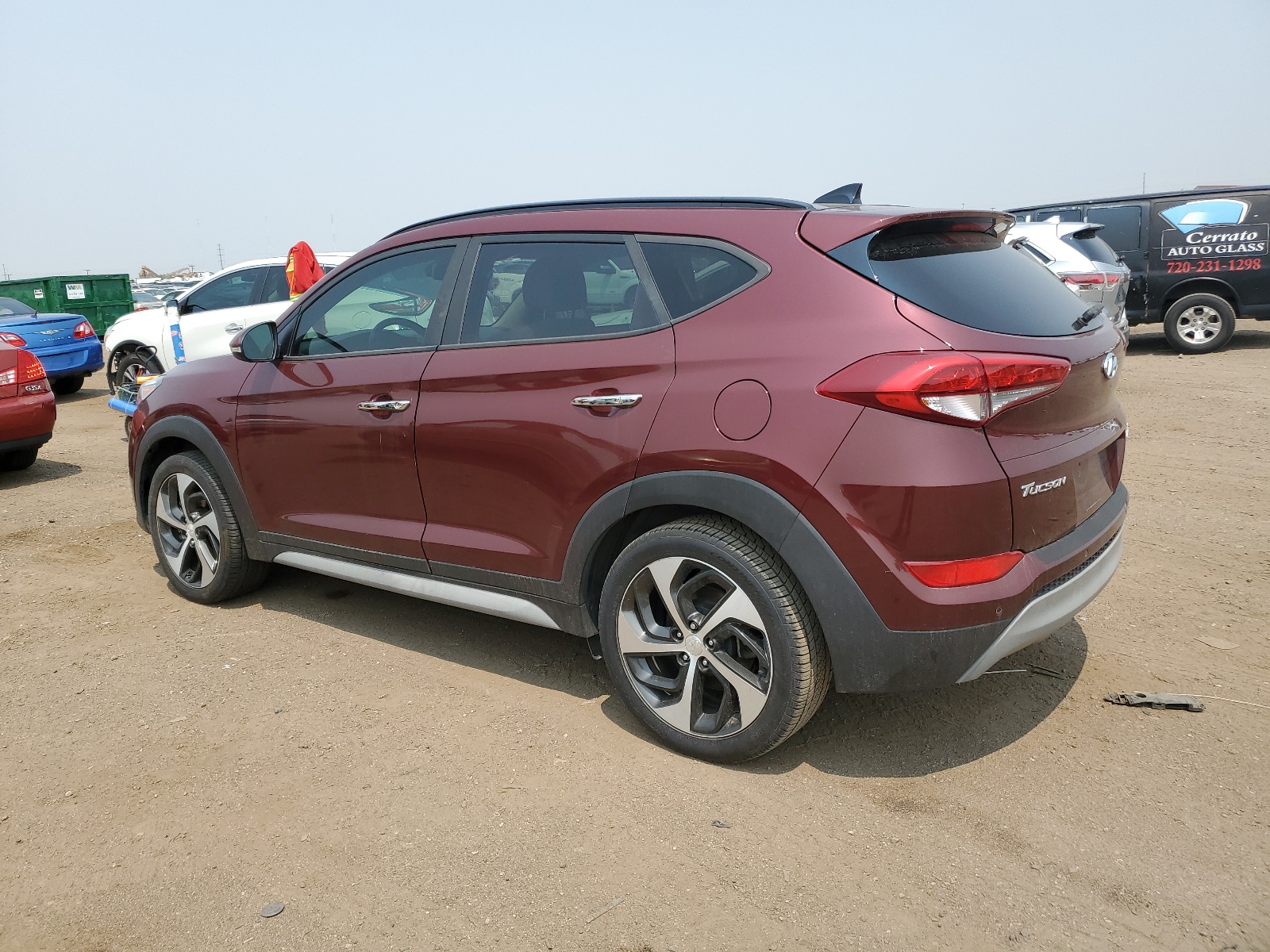 KM8J3CA26HU475164 2017 Hyundai Tucson Limited