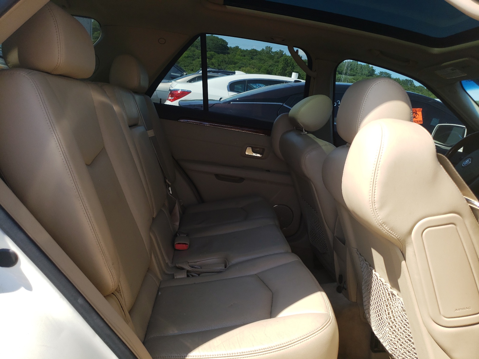 1GYEE437780202489 2008 Cadillac Srx