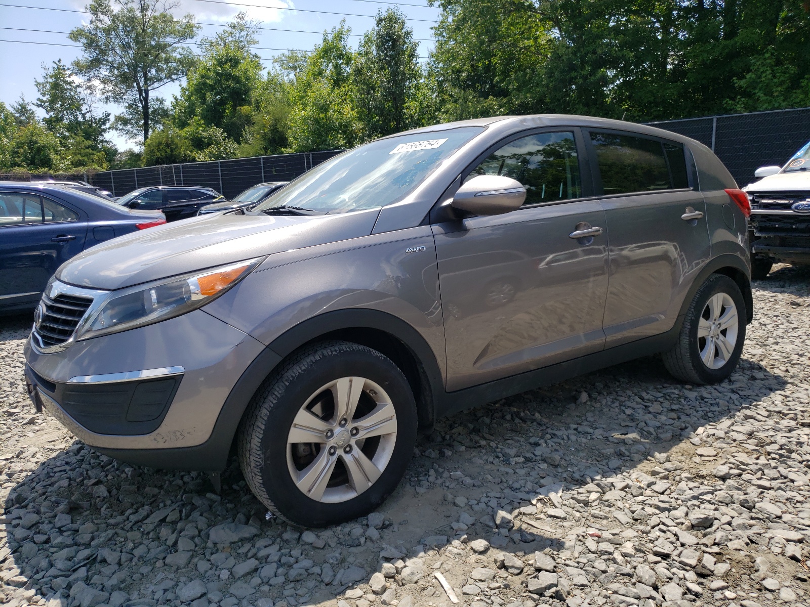 2013 Kia Sportage Lx vin: KNDPBCA24D7529121