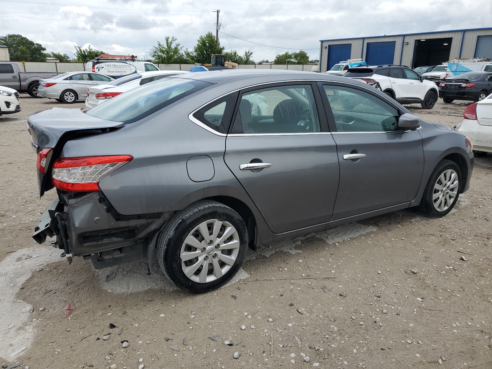 2015 Nissan Sentra S vin: 3N1AB7AP9FY313388