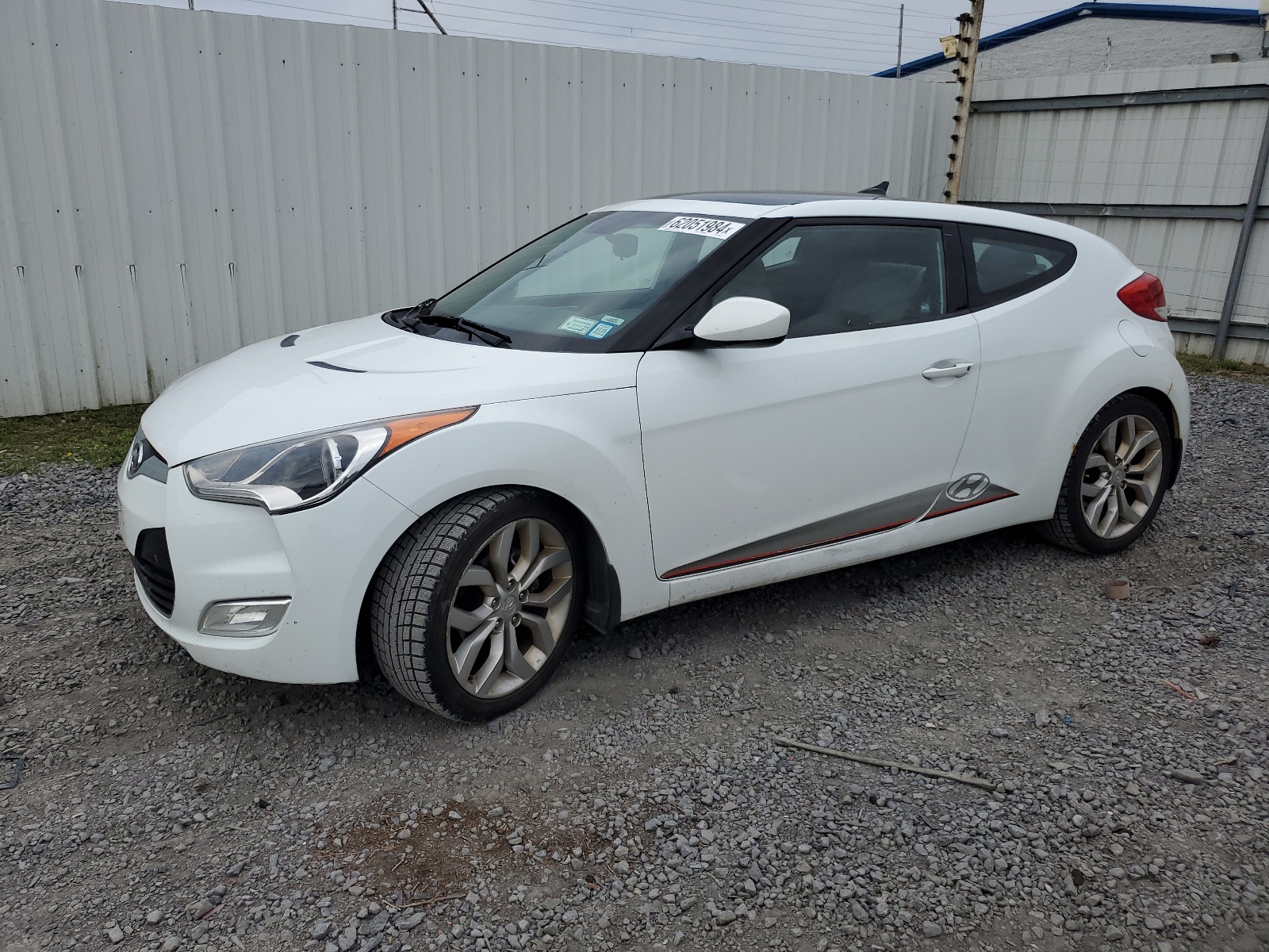 2012 Hyundai Veloster vin: KMHTC6AD5CU045789