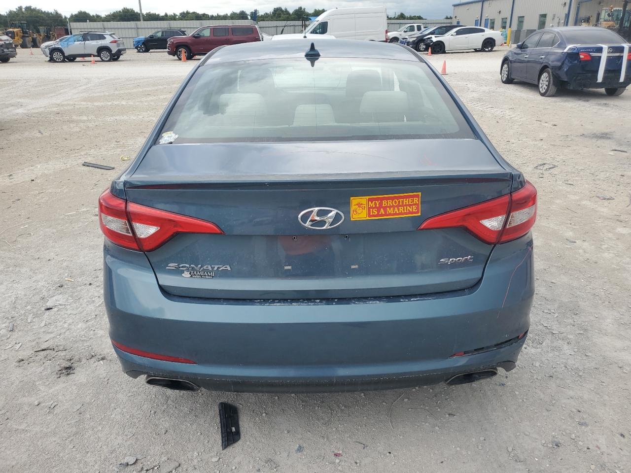 2016 Hyundai Sonata Sport VIN: 5NPE34AF9GH416035 Lot: 63890434