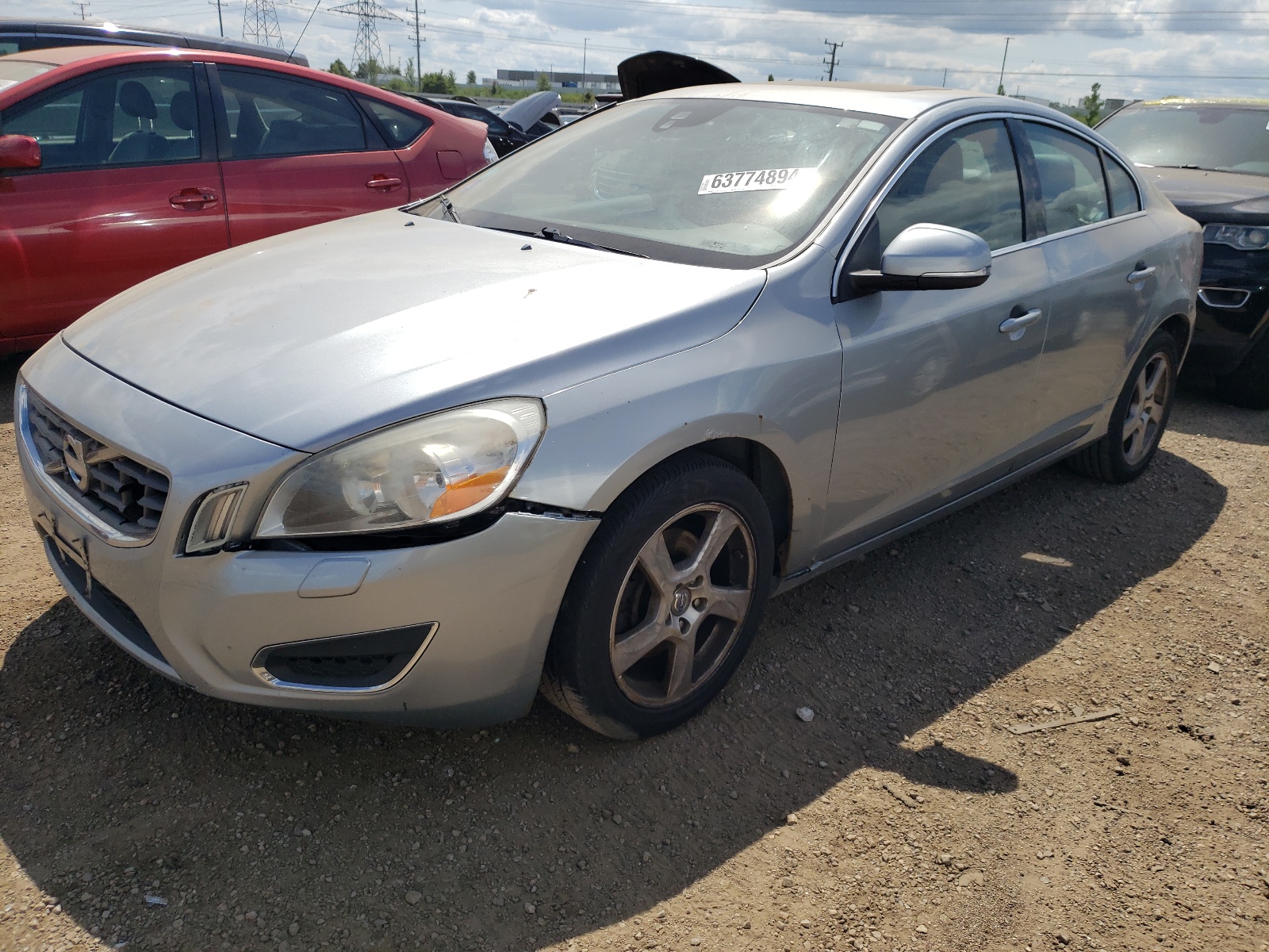 2013 Volvo S60 T5 vin: YV1612FS7D2187771