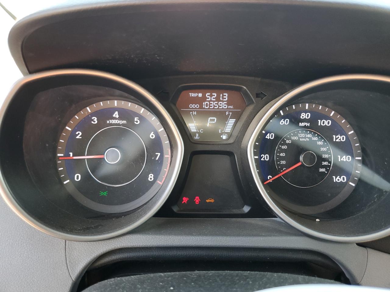 2012 Hyundai Elantra Gls VIN: 5NPDH4AE5CH092161 Lot: 62118404