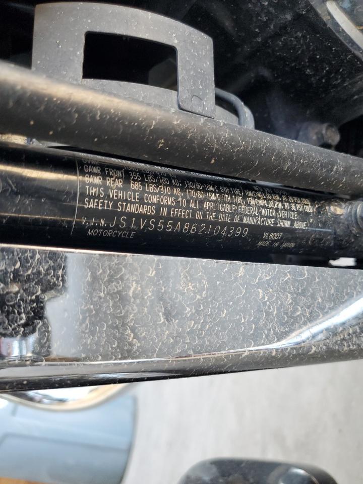 2006 Suzuki C50 VIN: JS1VS55A862104399 Lot: 62066204