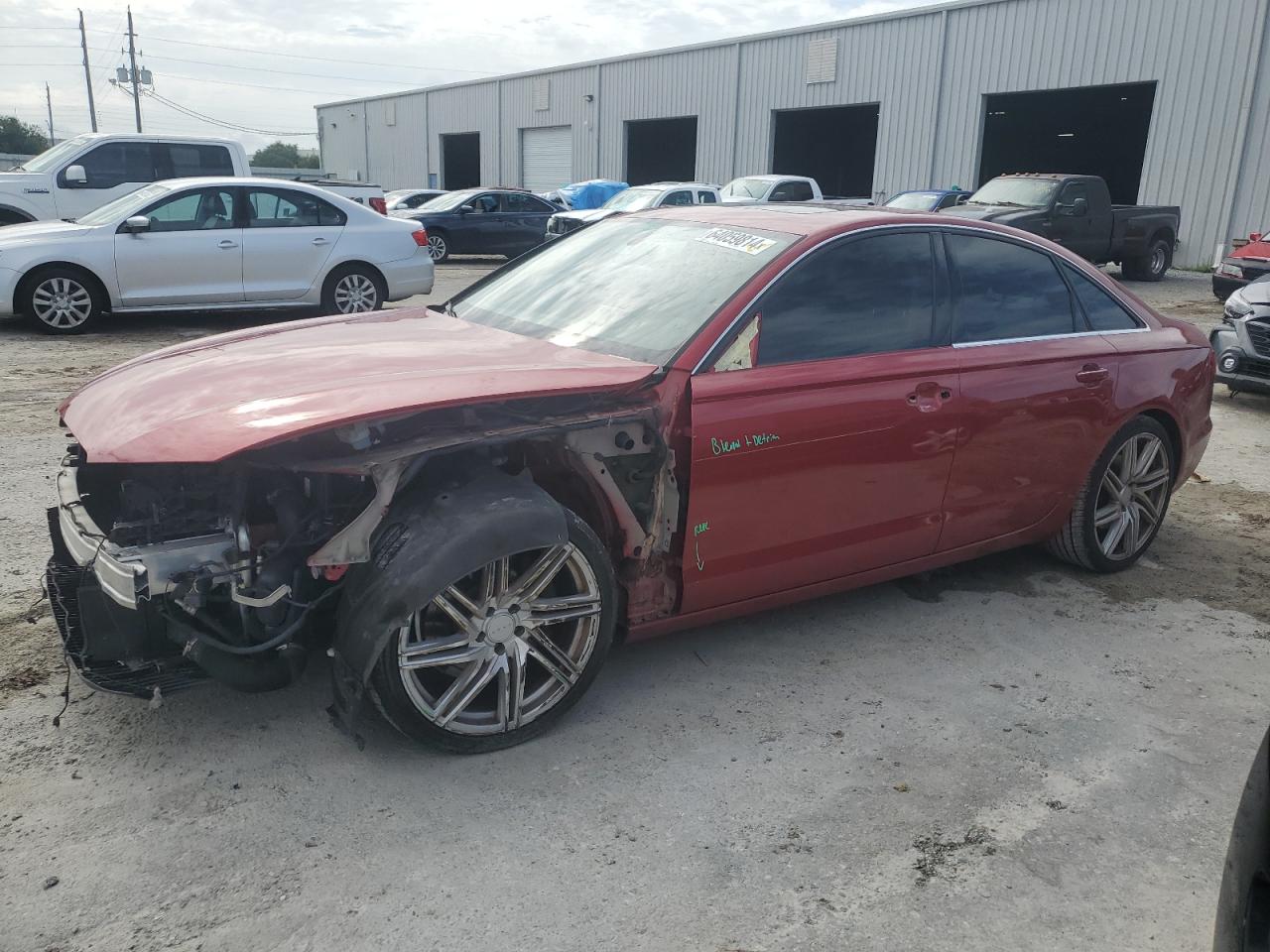 2014 Audi A6 Premium Plus VIN: WAUDFAFC0EN130035 Lot: 64059814