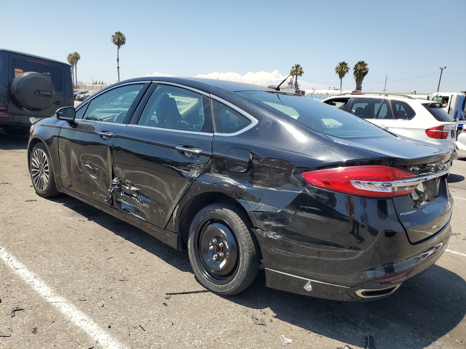 2018 Ford Fusion Se vin: 3FA6P0H94JR177098