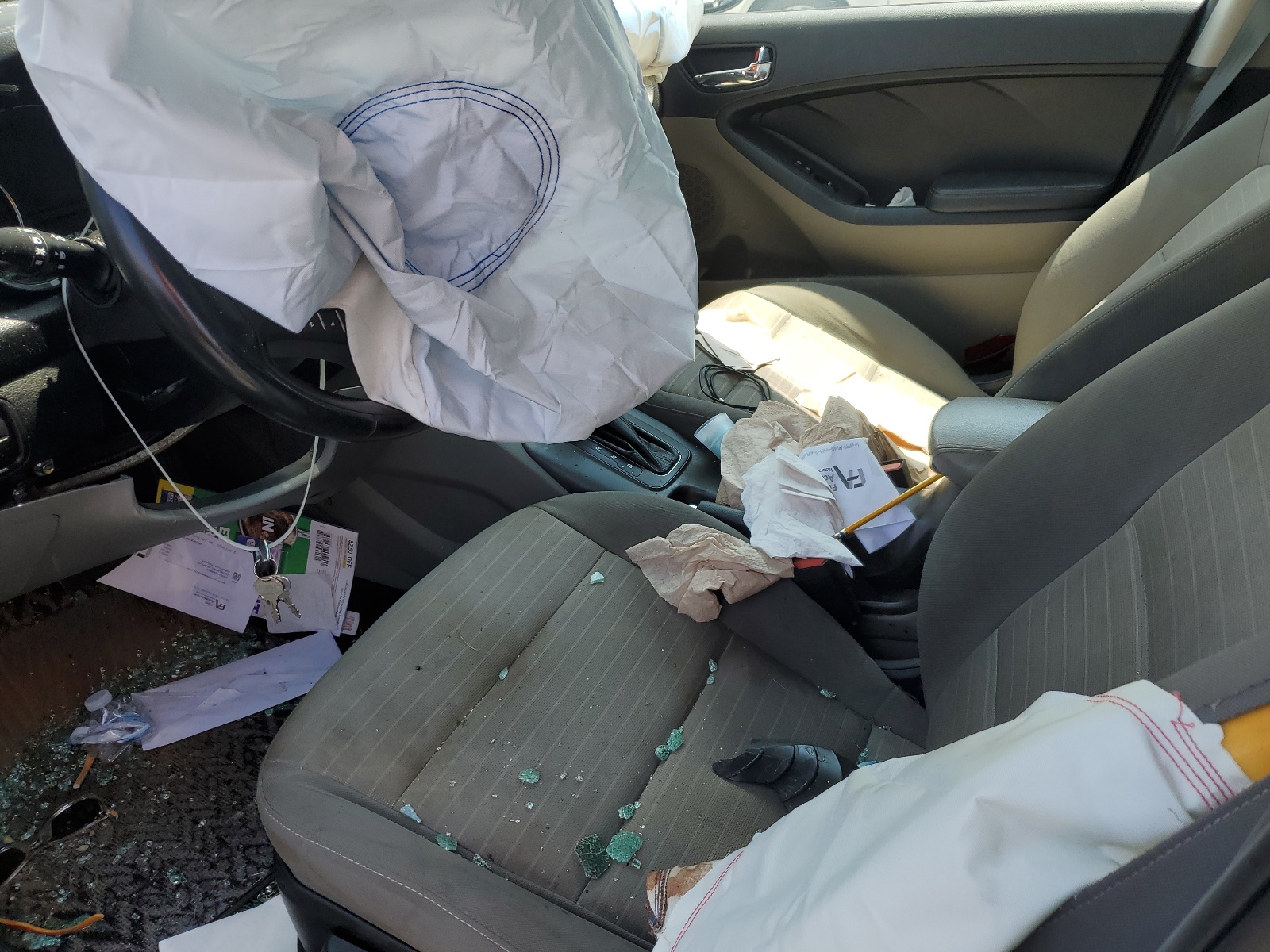 KNAFX4A89E5118377 2014 Kia Forte Ex