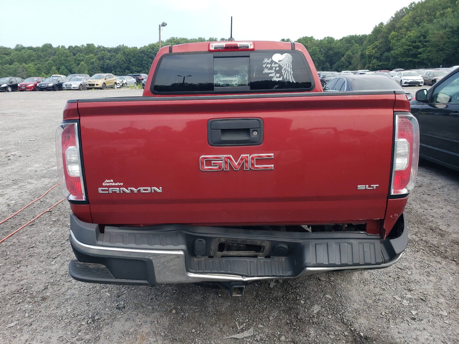 1GTG6DE34G1200455 2016 GMC Canyon Slt