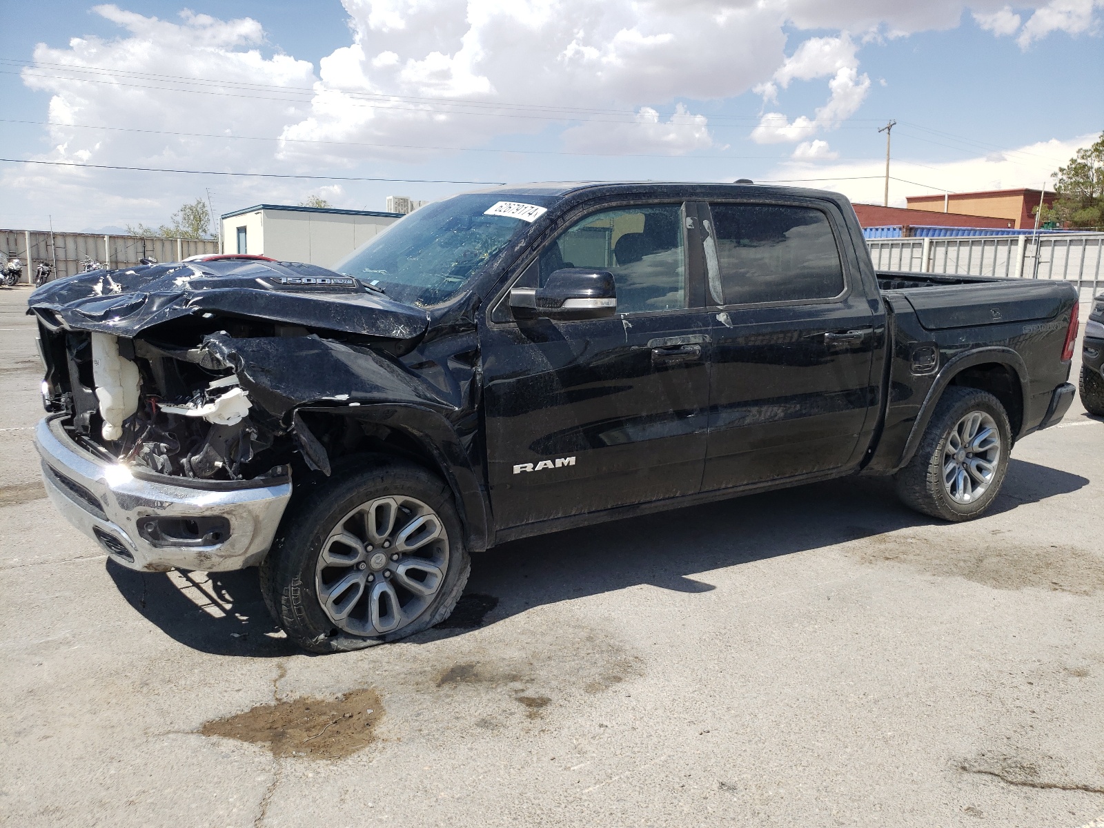 2020 Ram 1500 Laramie vin: 1C6SRFJT2LN393752